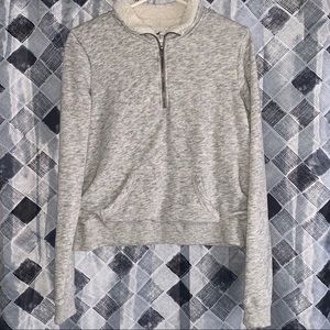 Hollister Cropped Half Zip